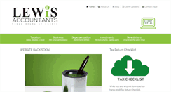Desktop Screenshot of lewistaxation.com.au